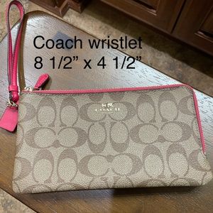 Coach wristlet